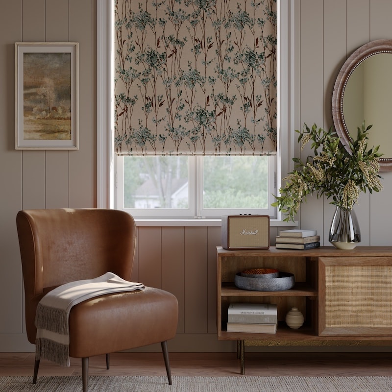 Shop custom-made patterned Roman blinds, tailored to fit perfectly with stylish designs for any room