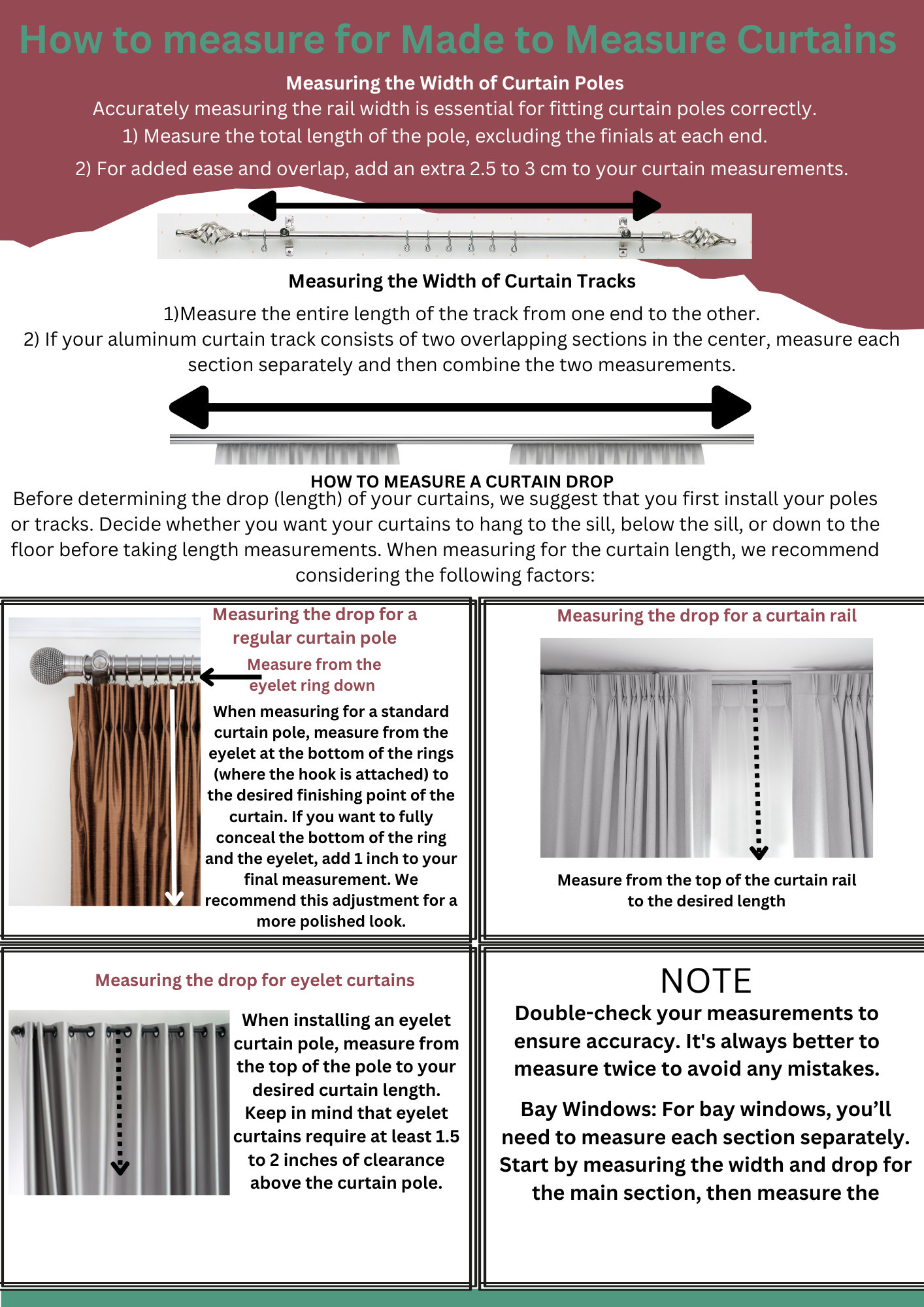 How to Measure for Made 2 Measure Curtains