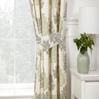 Coppice Apple Pencil Pleat Ready Made Curtains