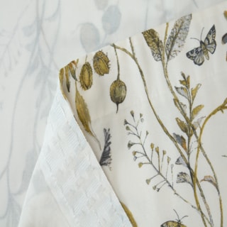 Grove fennel Ready Made Pencil Pleat Curtain