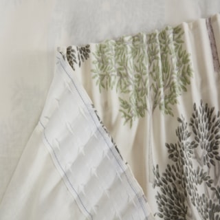 Coppice Apple Pencil Pleat Ready Made Curtains