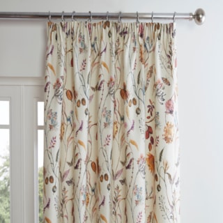 Grove Multi Ready Made Pencil Pleat Curtain