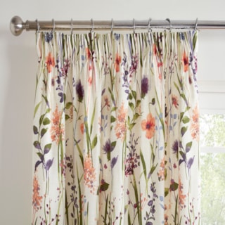 Hampshire Multi Ready Made Pencil Pleat Curtain