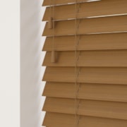 50mm Fauxwood Venetian Blinds - Amber