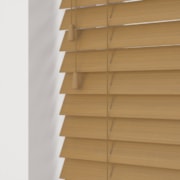 50mm Fauxwood Venetian Blinds - Desert Oak