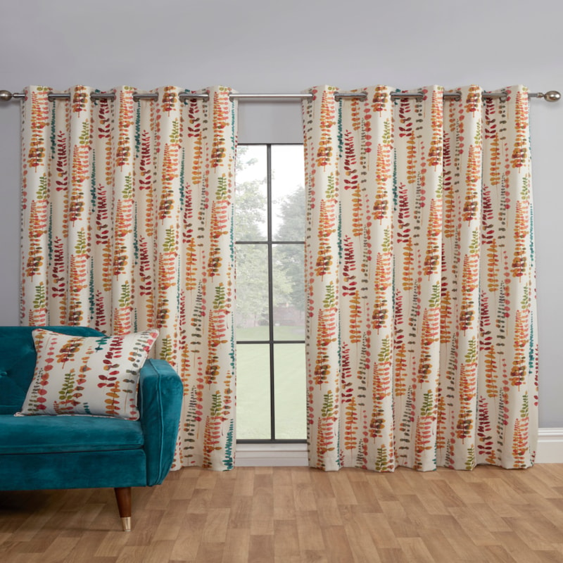 Santa Maria Rumba Ready Made Eyelet Curtains