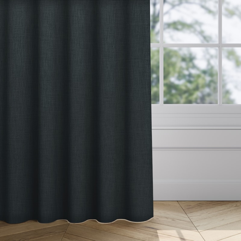 Made 2 Measure Curtain - Lora Carbon