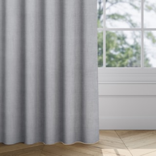 Made 2 Measure Curtain - Ortega Silver