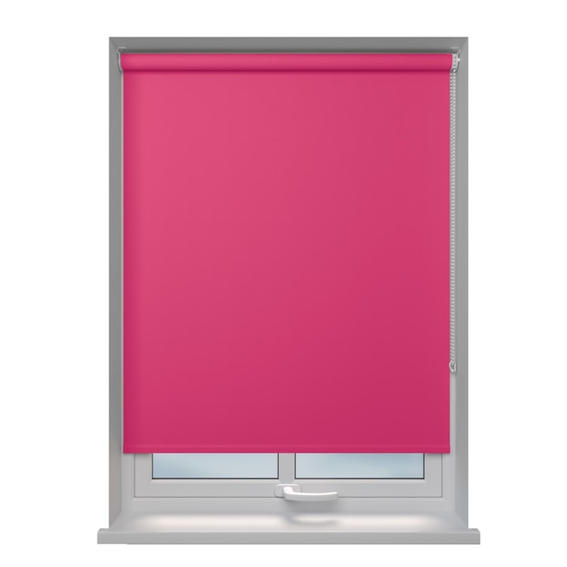 Blockout Roller Blind - Lipstick