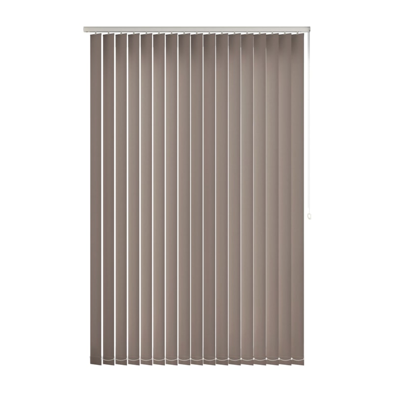 Blockout Vertical Blind - Putty