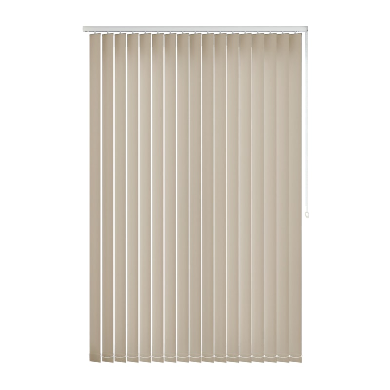 Dim Out Vertical Blind - Beige