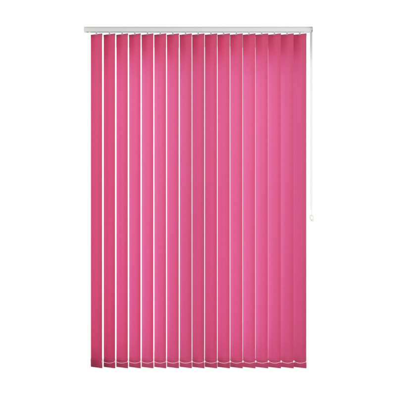 Dim Out Vertical Blind - Lipstick