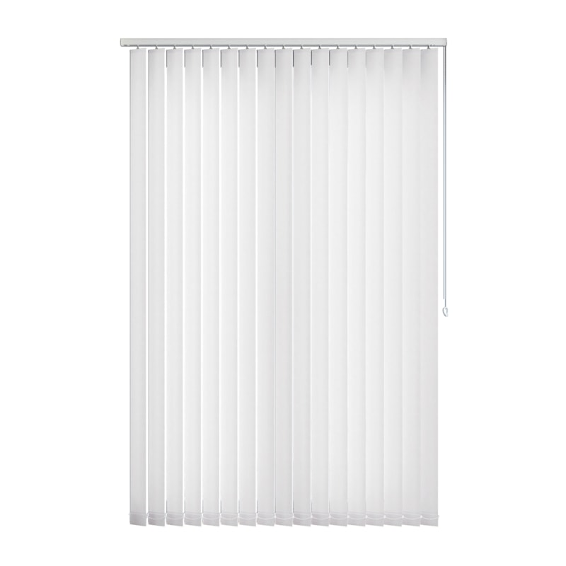 Dim Out Vertical Blind - Snow