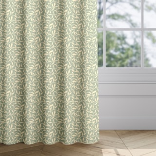 Made 2 Measure Curtain - Vine Olive